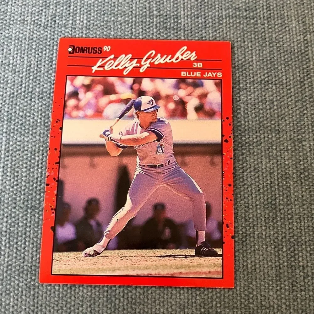 1990 Donruss Toronto Blue Jays Baseball Card Trading Card